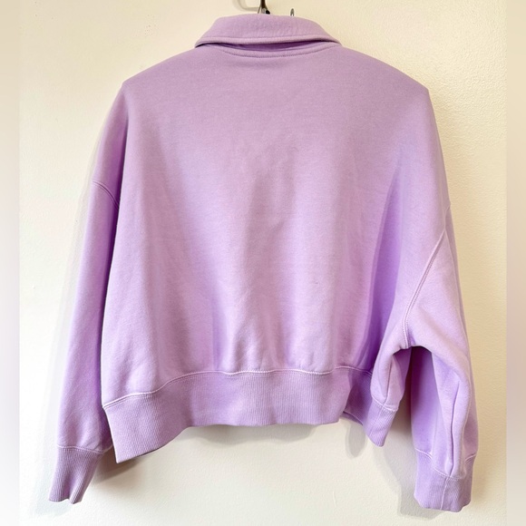 Nike Women's Light Purple Sweatshirt - Picture 5 of 5